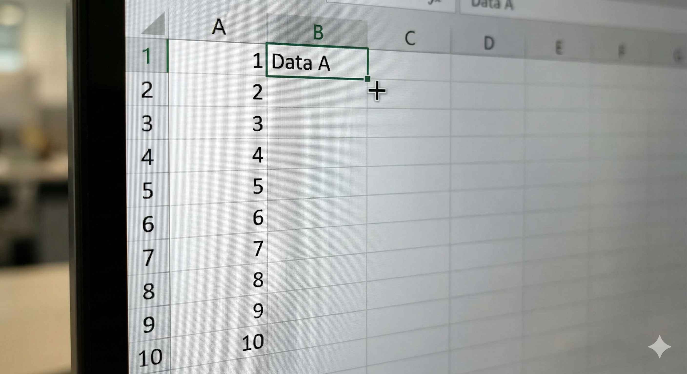 Double-Click Fill Step 1